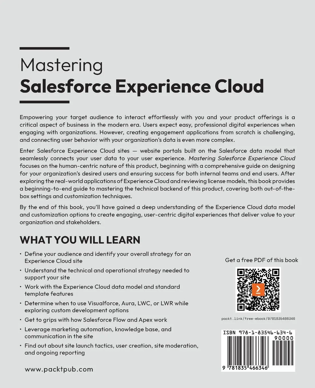 Rückseite: 9781835466346 | Mastering Salesforce Experience Cloud | Lillie Beiting (u. a.) | Buch