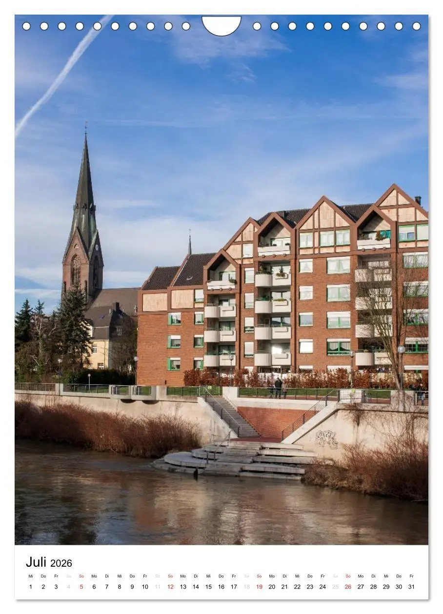 Bild: 9783516486346 | Lünen an der Lippe (Wandkalender 2026 DIN A4 hoch), CALVENDO...