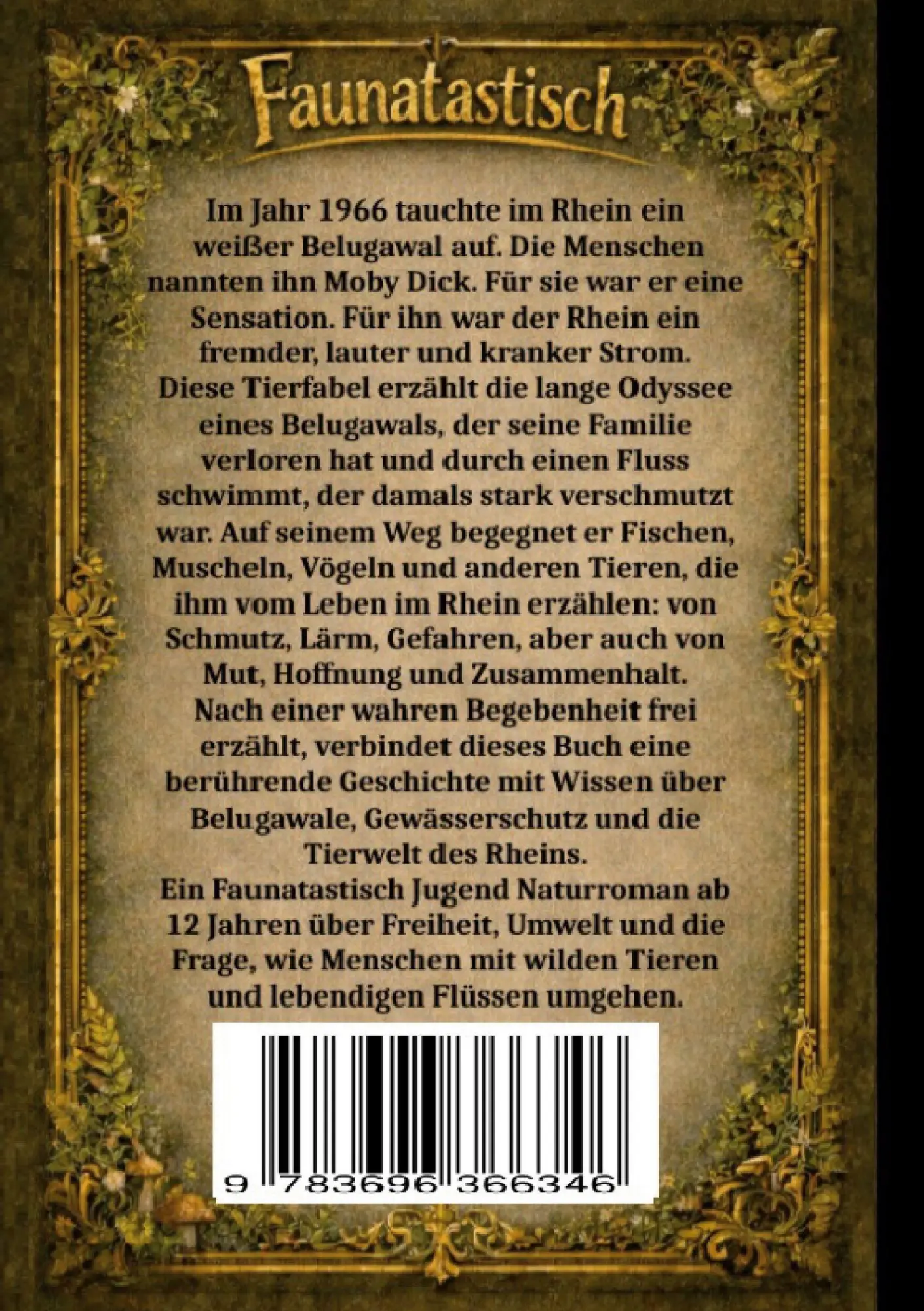 Rückseite: 9783696366346 | Faunatastisch® #3 Der weiße Wal im kranken Strom | Horst Fischer