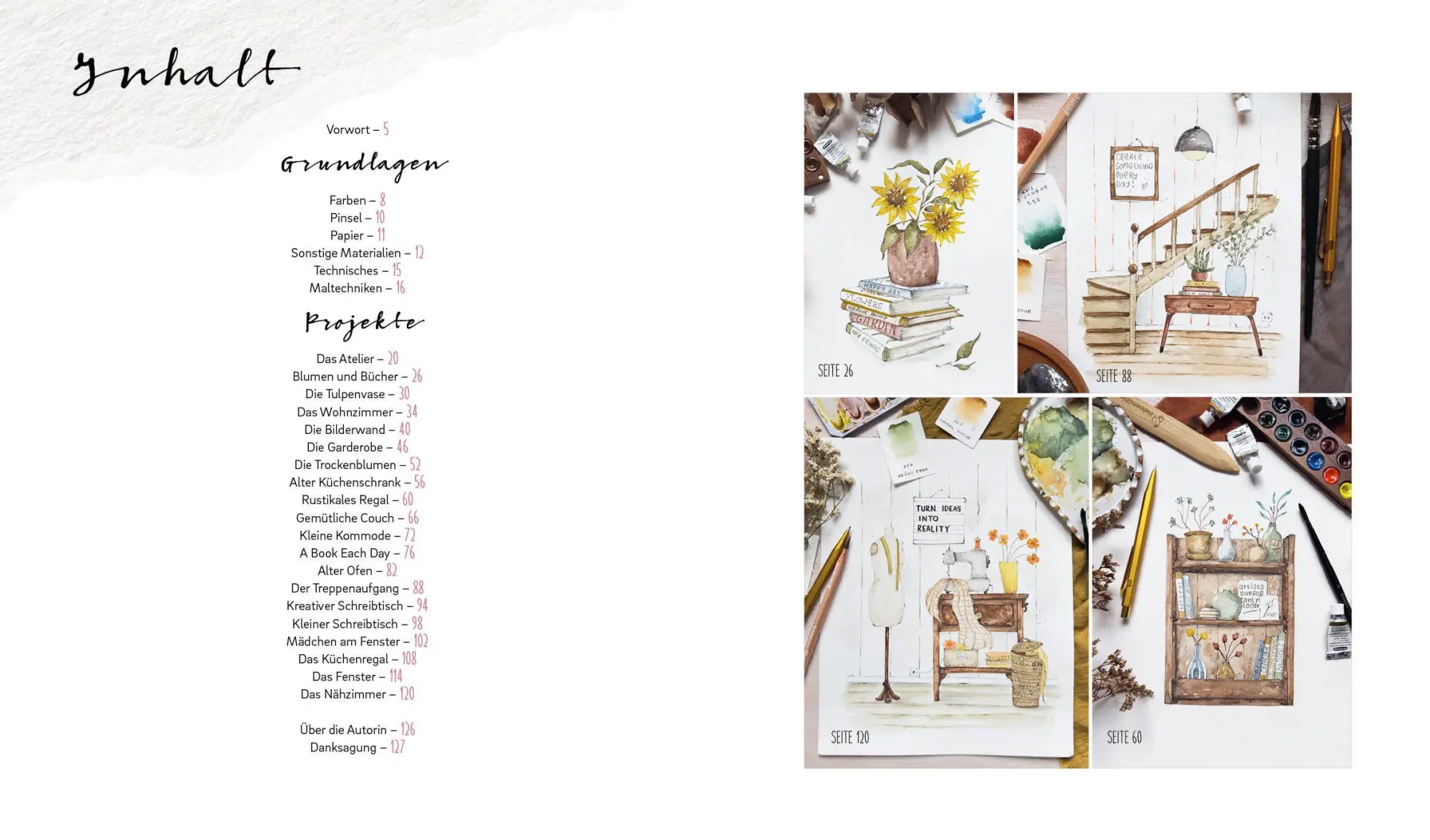 Bild: 9783745936346 | Cosy Watercolor - die große Motivsammlung | Taschenbuch | 384 S.
