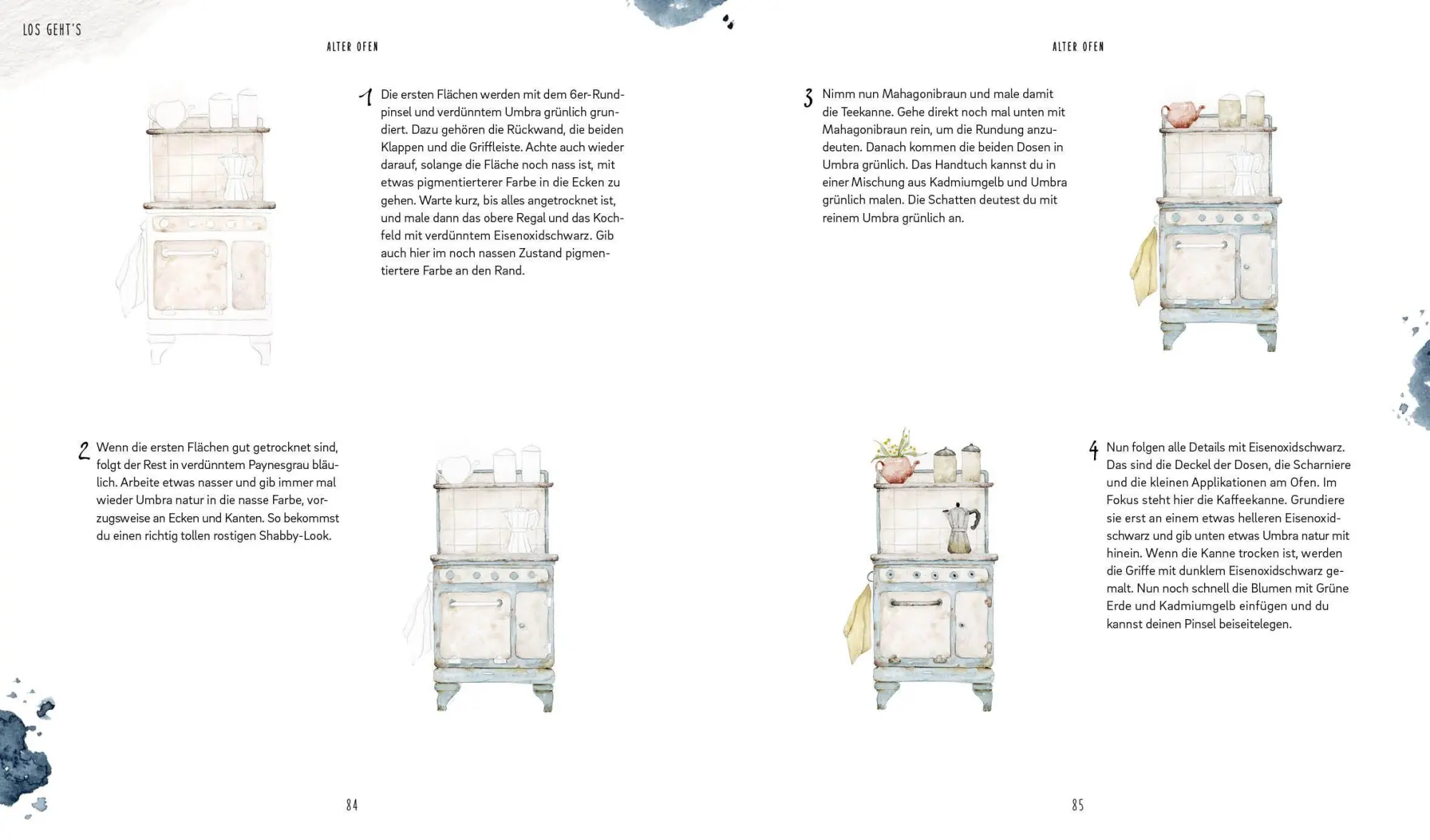 Bild: 9783745936346 | Cosy Watercolor - die große Motivsammlung | Taschenbuch | 384 S.
