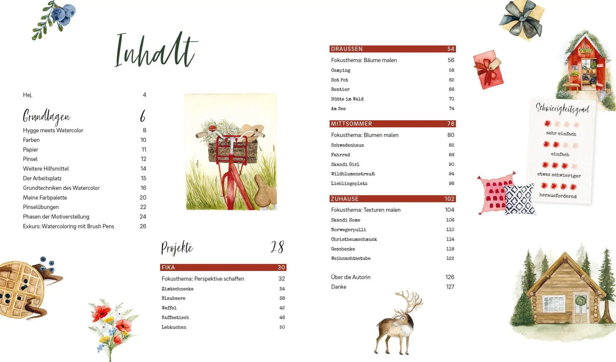 Bild: 9783745936346 | Cosy Watercolor - die große Motivsammlung | Taschenbuch | 384 S.