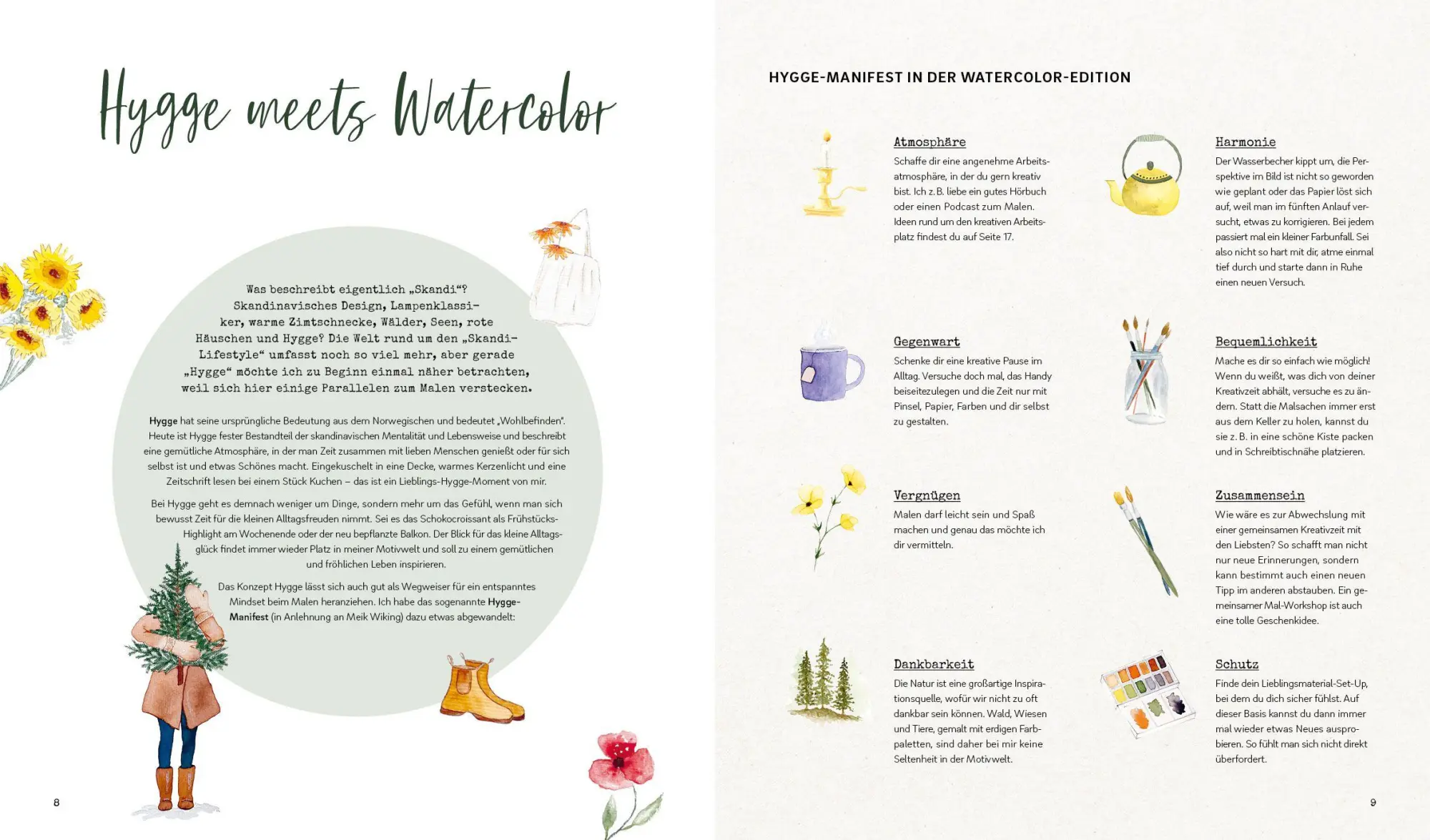 Bild: 9783745936346 | Cosy Watercolor - die große Motivsammlung | Taschenbuch | 384 S.