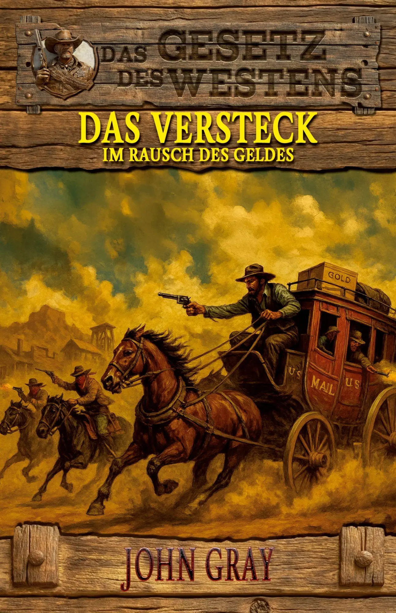 Cover: 9783964036346 | Das Versteck - Im Rausch des Geldes | Historischer Western | John Gray