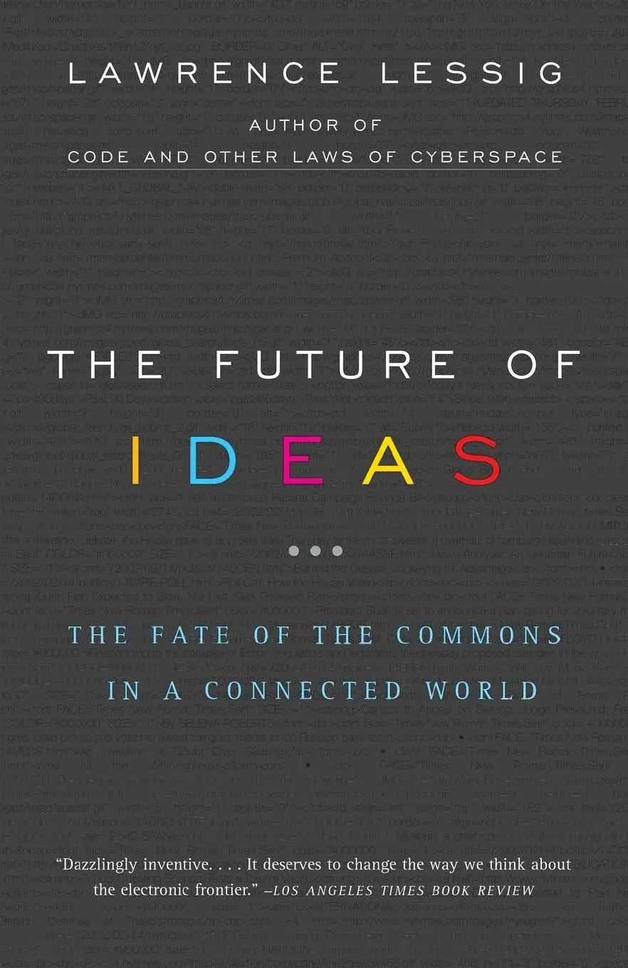 Cover: 9780375726446 | The Future of Ideas | The Fate of the Commons in a Connected World