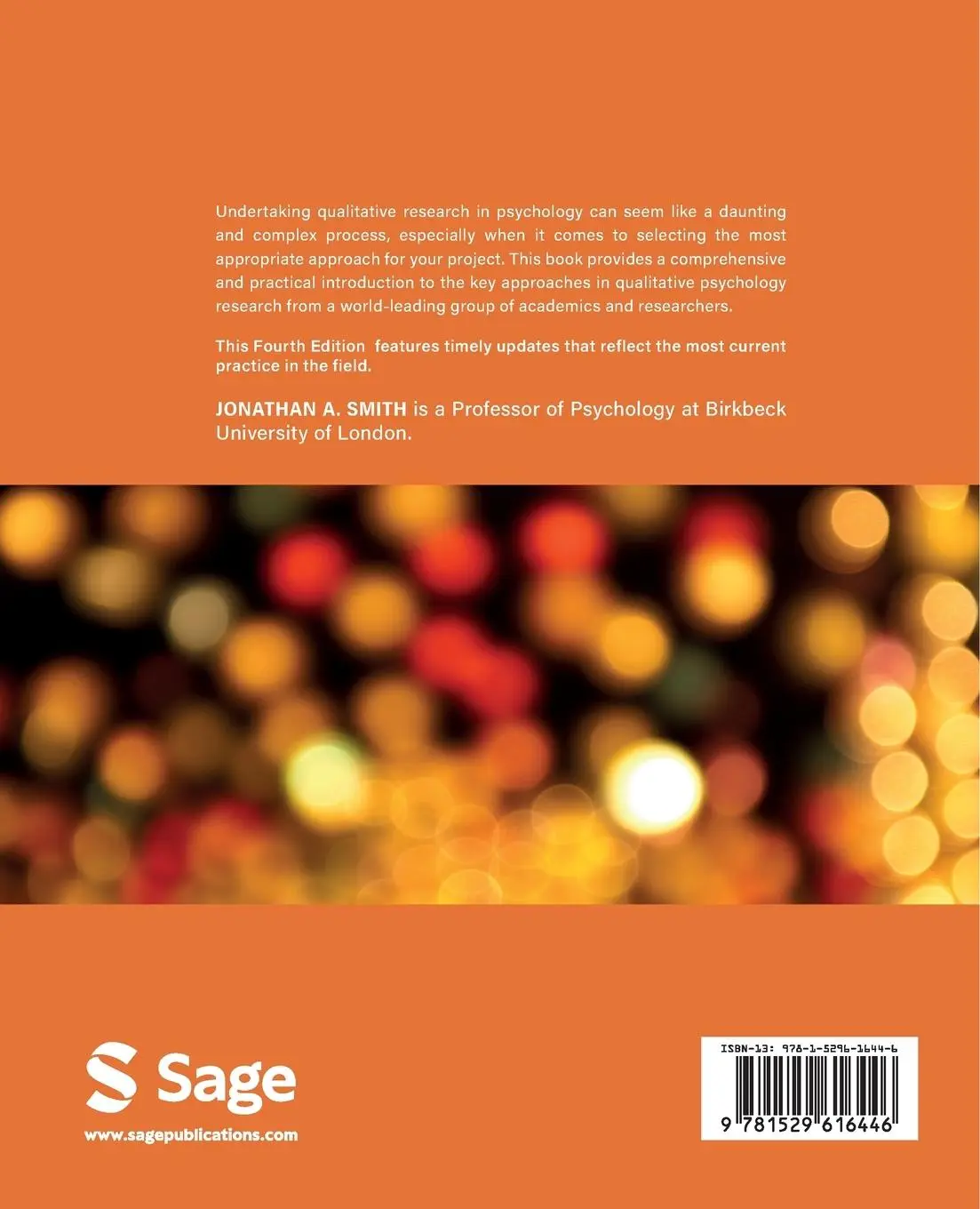 Rückseite: 9781529616446 | Qualitative Psychology | A Practical Guide to Research Methods | Smith