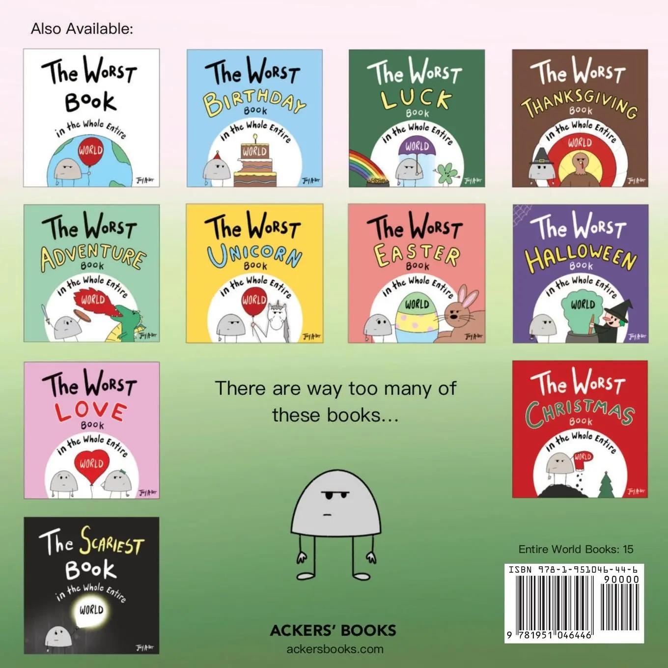 Rückseite: 9781951046446 | The Worst Spring Book in the Whole Entire World | Joey Acker | Buch