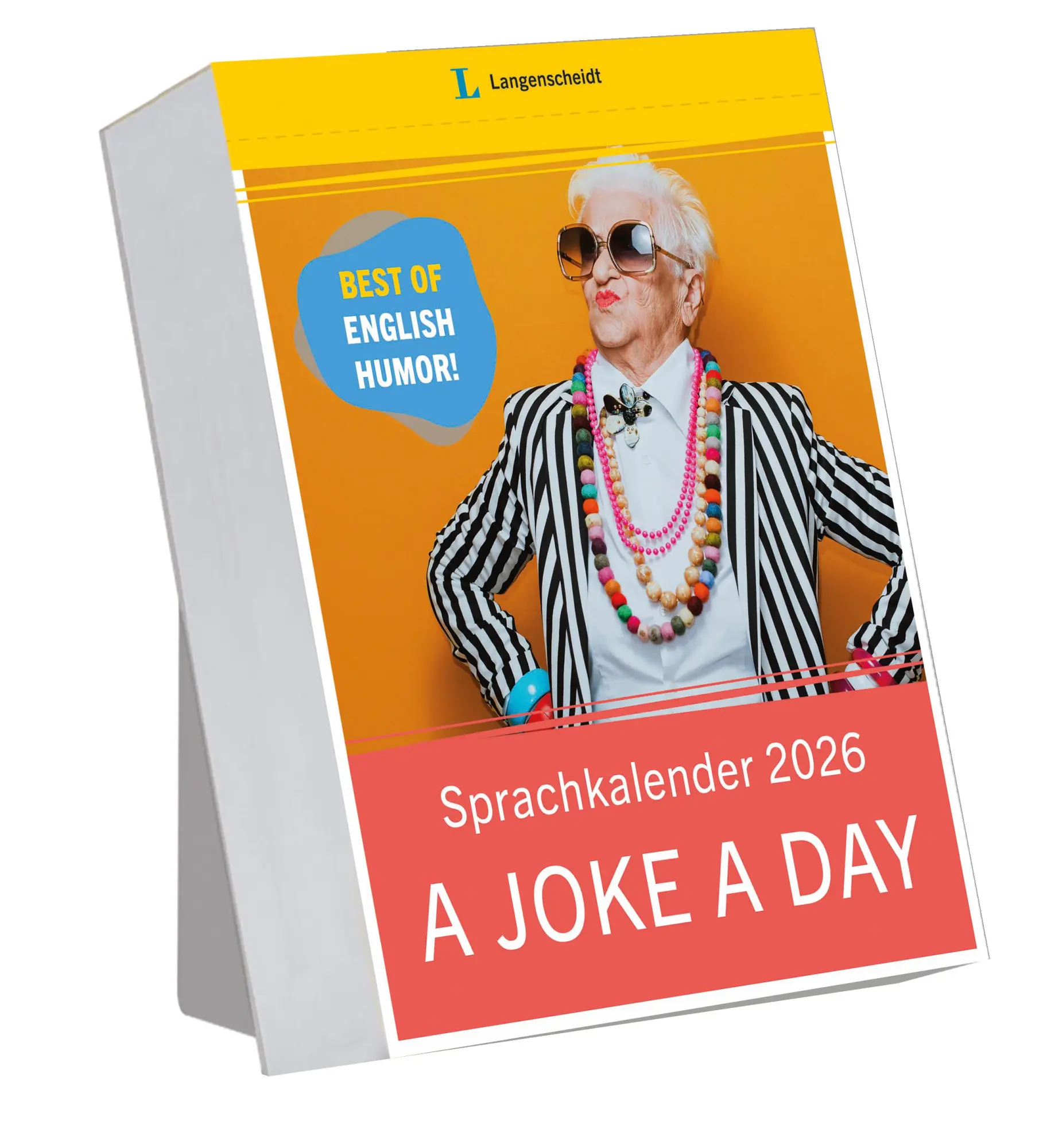 Cover: 9783125636446 | Langenscheidt Kalender A Joke a Day 2026 | Tagesabreißkalender | 2026