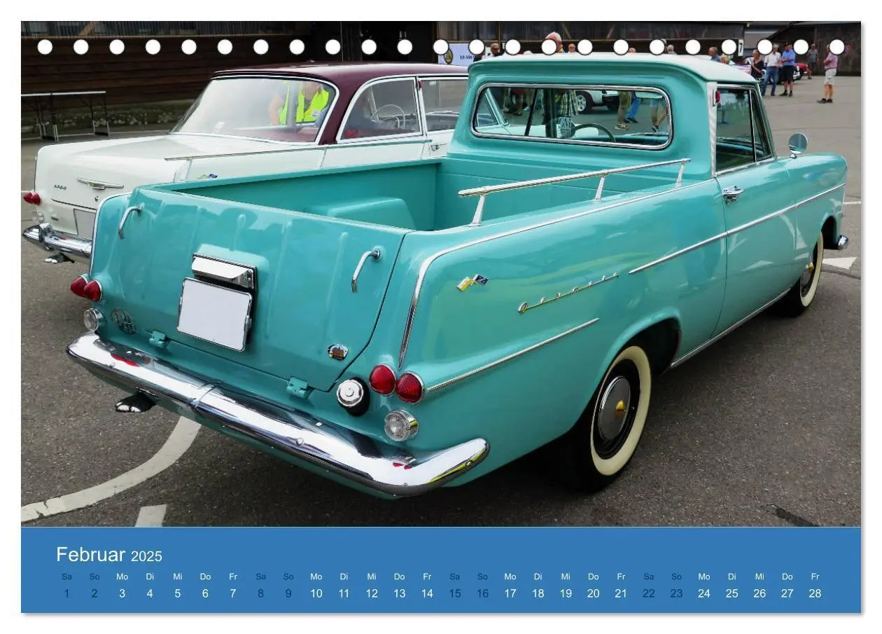 Bild: 9783435126446 | Opel Classics (Tischkalender 2025 DIN A5 quer), CALVENDO...