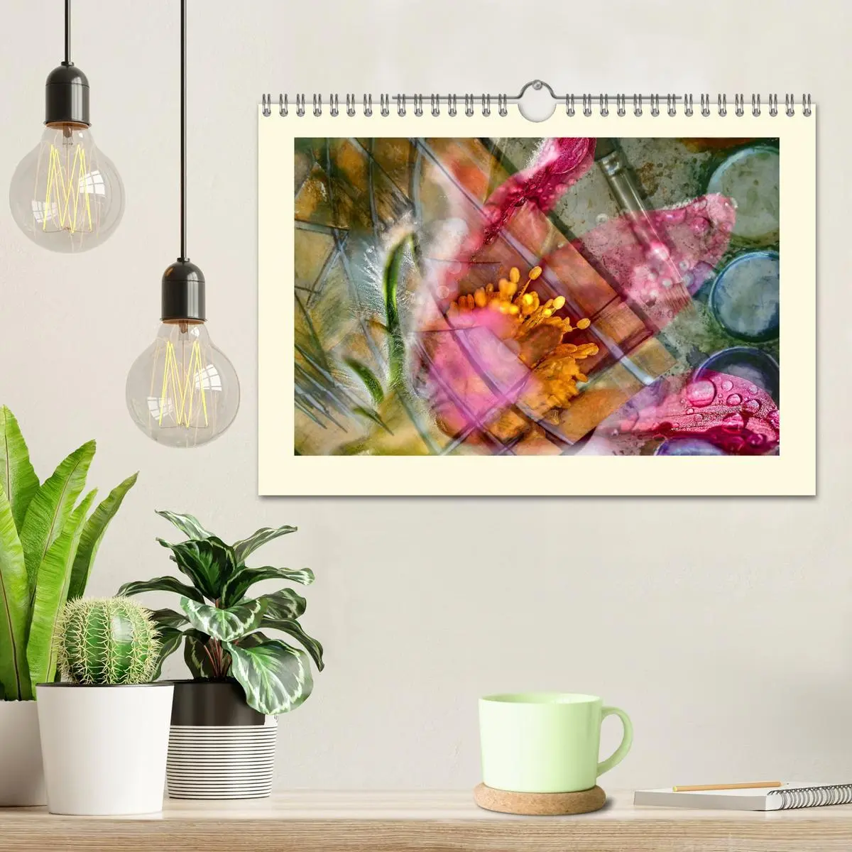 Bild: 9783457696446 | Fotografie trifft Malerei (Wandkalender 2026 DIN A4 quer), CALVENDO...