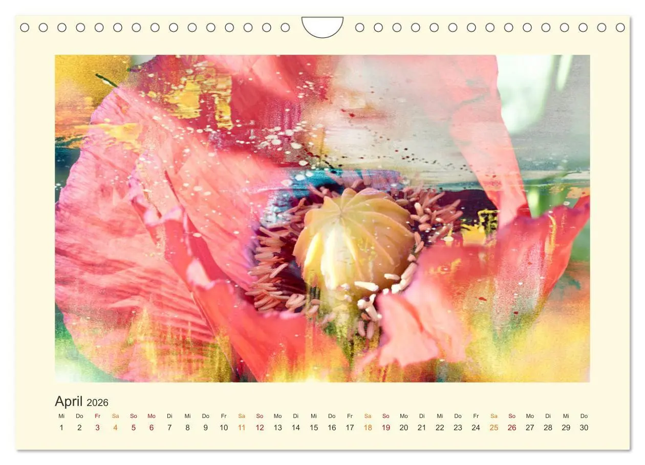 Bild: 9783457696446 | Fotografie trifft Malerei (Wandkalender 2026 DIN A4 quer), CALVENDO...