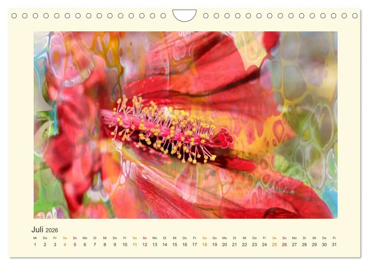 Bild: 9783457696446 | Fotografie trifft Malerei (Wandkalender 2026 DIN A4 quer), CALVENDO...