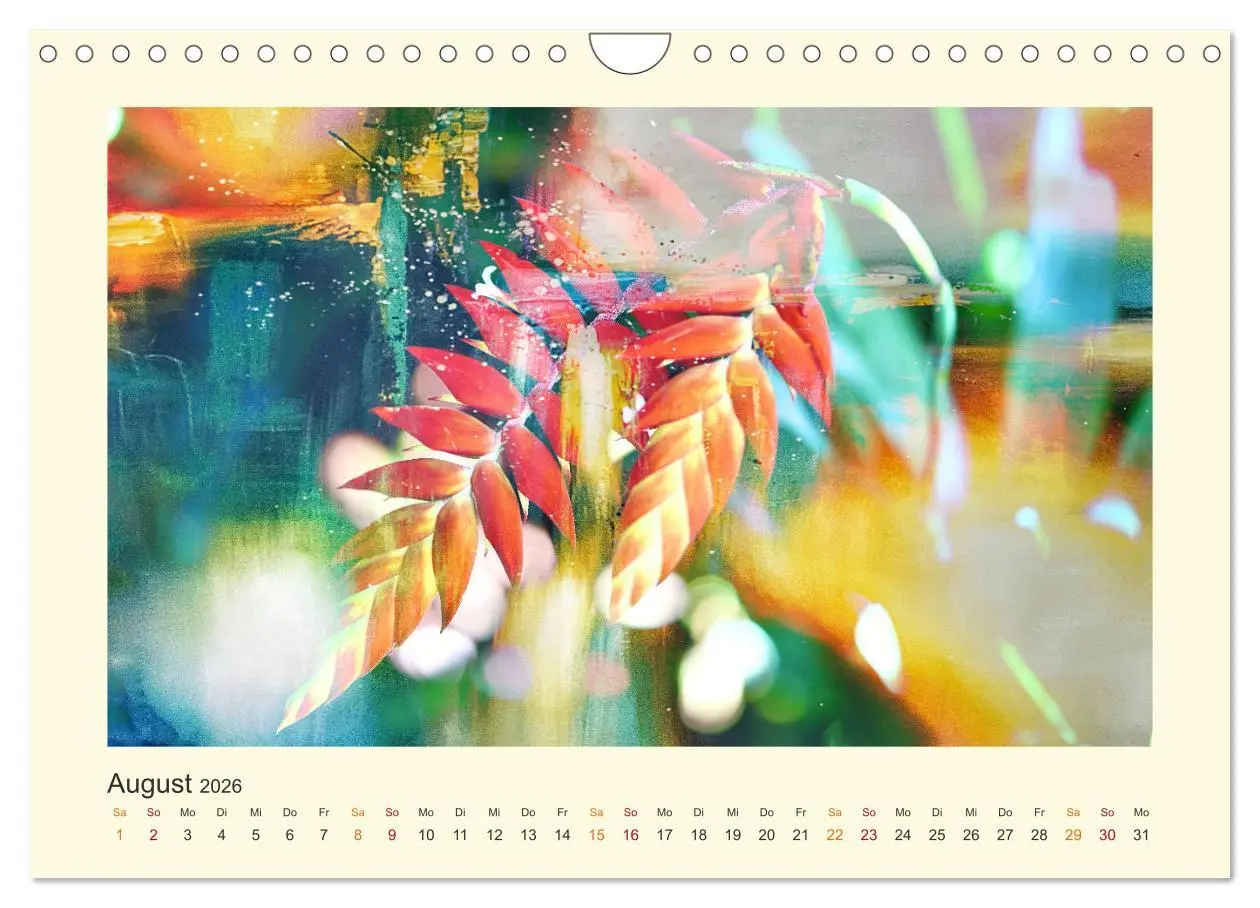 Bild: 9783457696446 | Fotografie trifft Malerei (Wandkalender 2026 DIN A4 quer), CALVENDO...