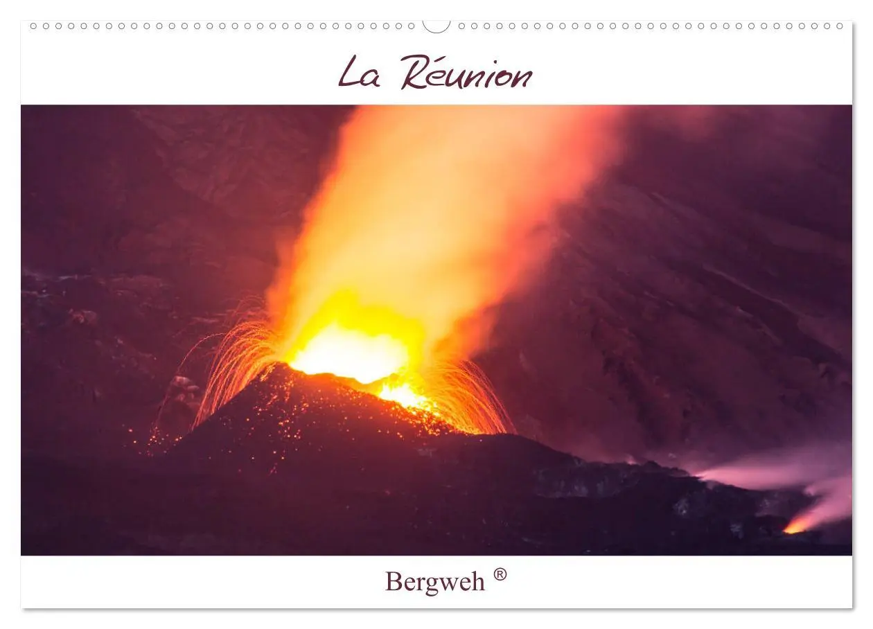 Cover: 9783457906446 | La Réunion - Bergweh ® (Wandkalender 2026 DIN A2 quer), CALVENDO...