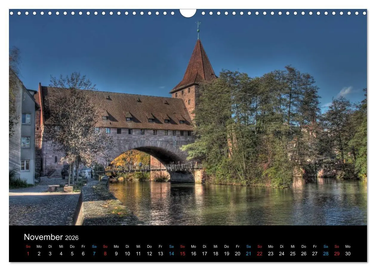 Bild: 9783516166446 | Meine Stadt Nürnberg 2026 (Wandkalender 2026 DIN A3 quer), CALVENDO...