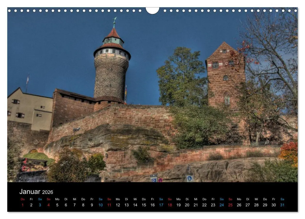 Bild: 9783516166446 | Meine Stadt Nürnberg 2026 (Wandkalender 2026 DIN A3 quer), CALVENDO...