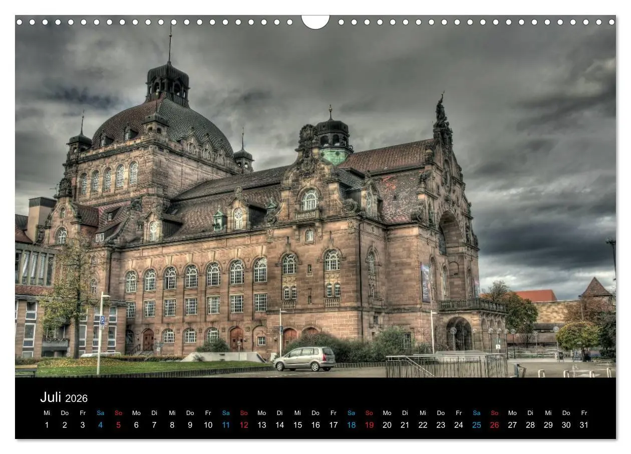 Bild: 9783516166446 | Meine Stadt Nürnberg 2026 (Wandkalender 2026 DIN A3 quer), CALVENDO...