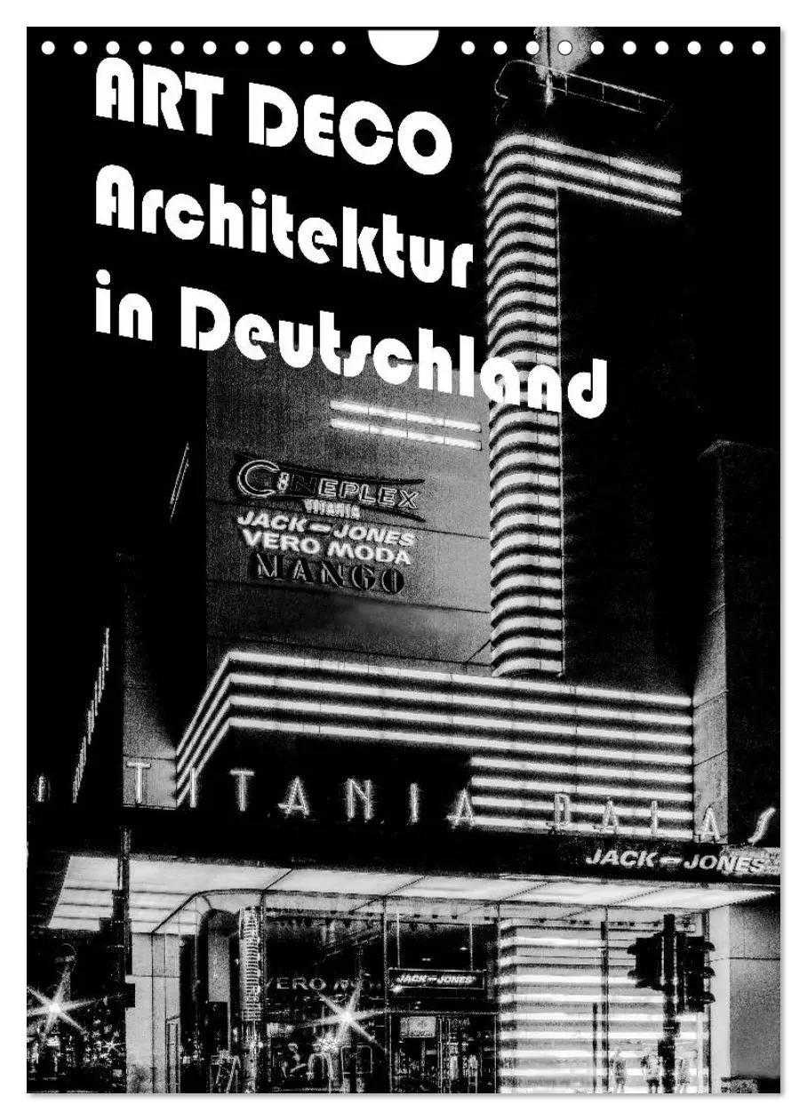 Cover: 9783516476446 | ART DECO Architektur in Deutschland (Wandkalender 2026 DIN A4...