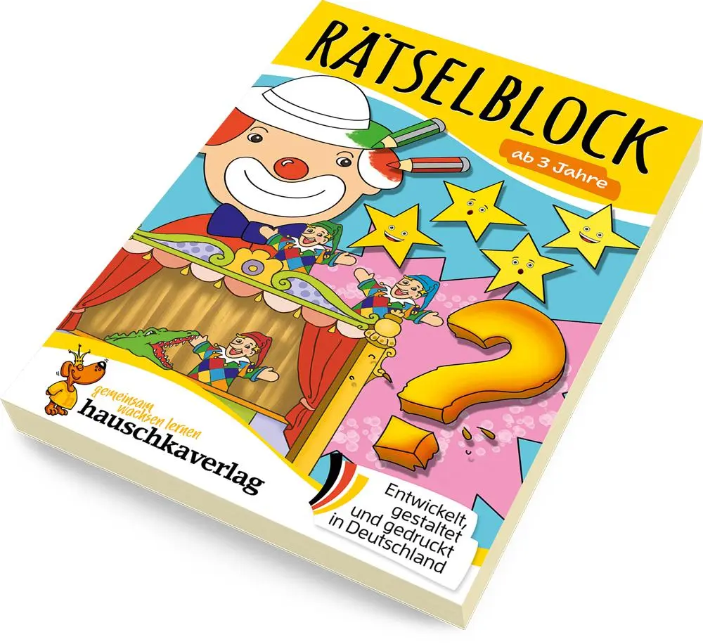 Bild: 9783881006446 | Rätselblock ab 3 Jahre - Band 1 | Agnes Spiecker | Taschenbuch | 64 S. Bild: 9783881006446 | Rätselblock ab 3 Jahre - Band 1 | Agnes Spiecker | Taschenbuch | 64 S.