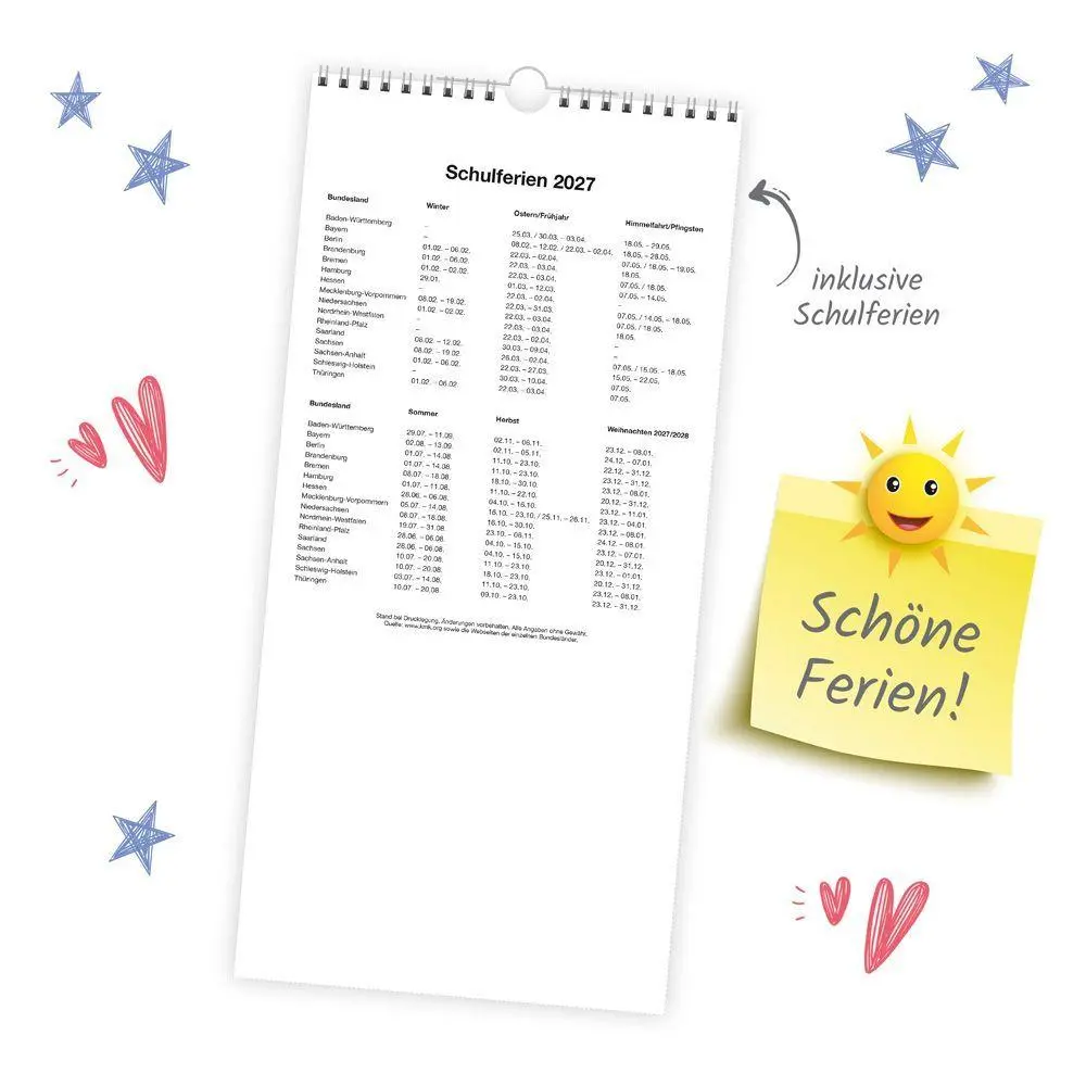 Bild: 9783988026446 | TRÖTSCH - Familienkalender Spruchreif 2027 | Wandkalender | KG | 24 S.