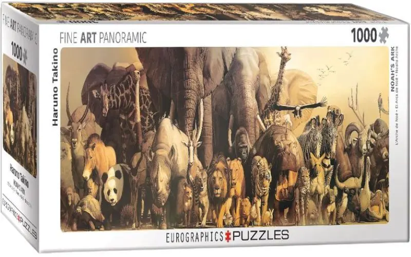 Cover: 628136546546 | Tiere der Arche Noah (Puzzle) | Spiel | In Spielebox | 6010-4654