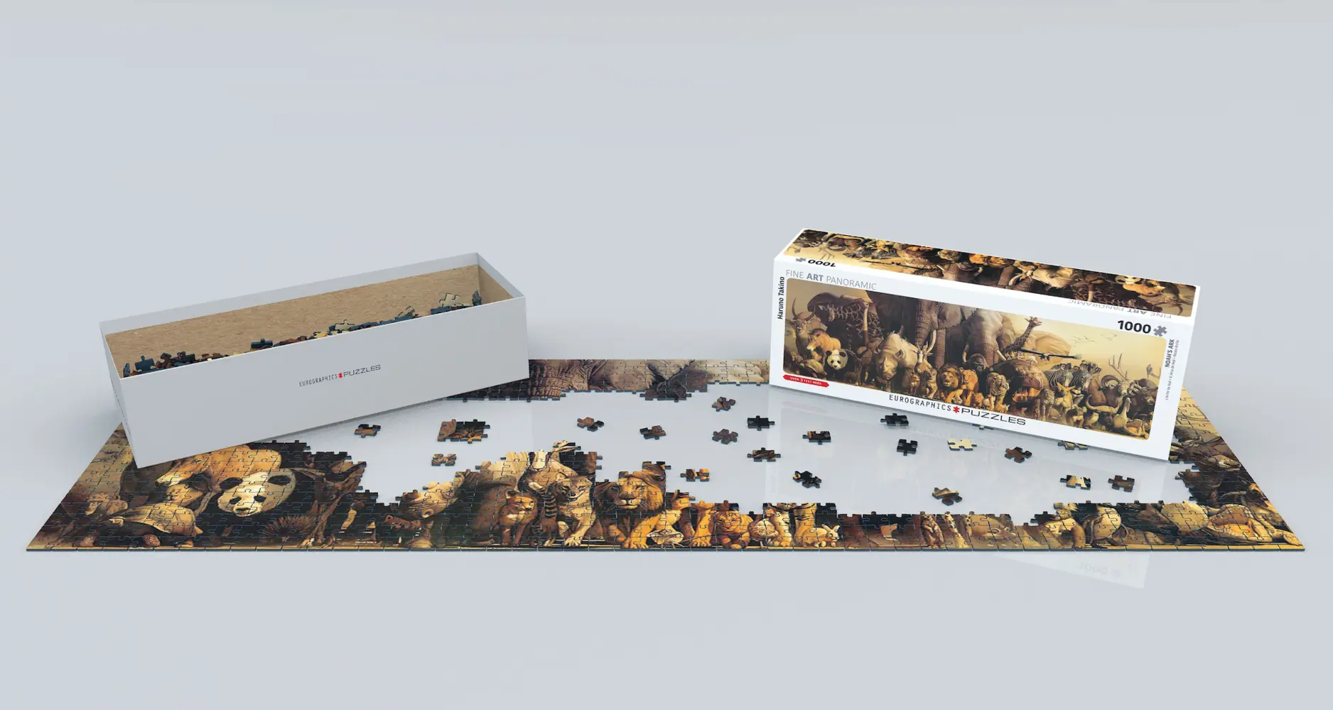 Bild: 628136546546 | Tiere der Arche Noah (Puzzle) | Spiel | In Spielebox | 6010-4654
