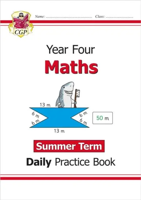 Cover: 9781789086546 | KS2 Maths Year 4 Daily Practice Book: Summer Term | Cgp Books | Buch