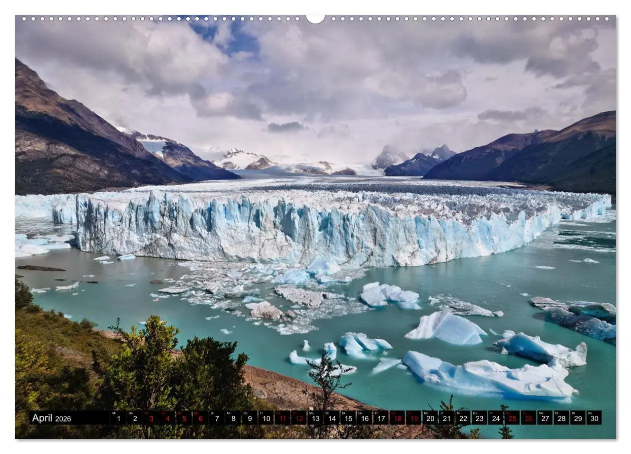 Bild: 9783457376546 | Patagonien mit Feuerland (Wandkalender 2026 DIN A2 quer), CALVENDO...