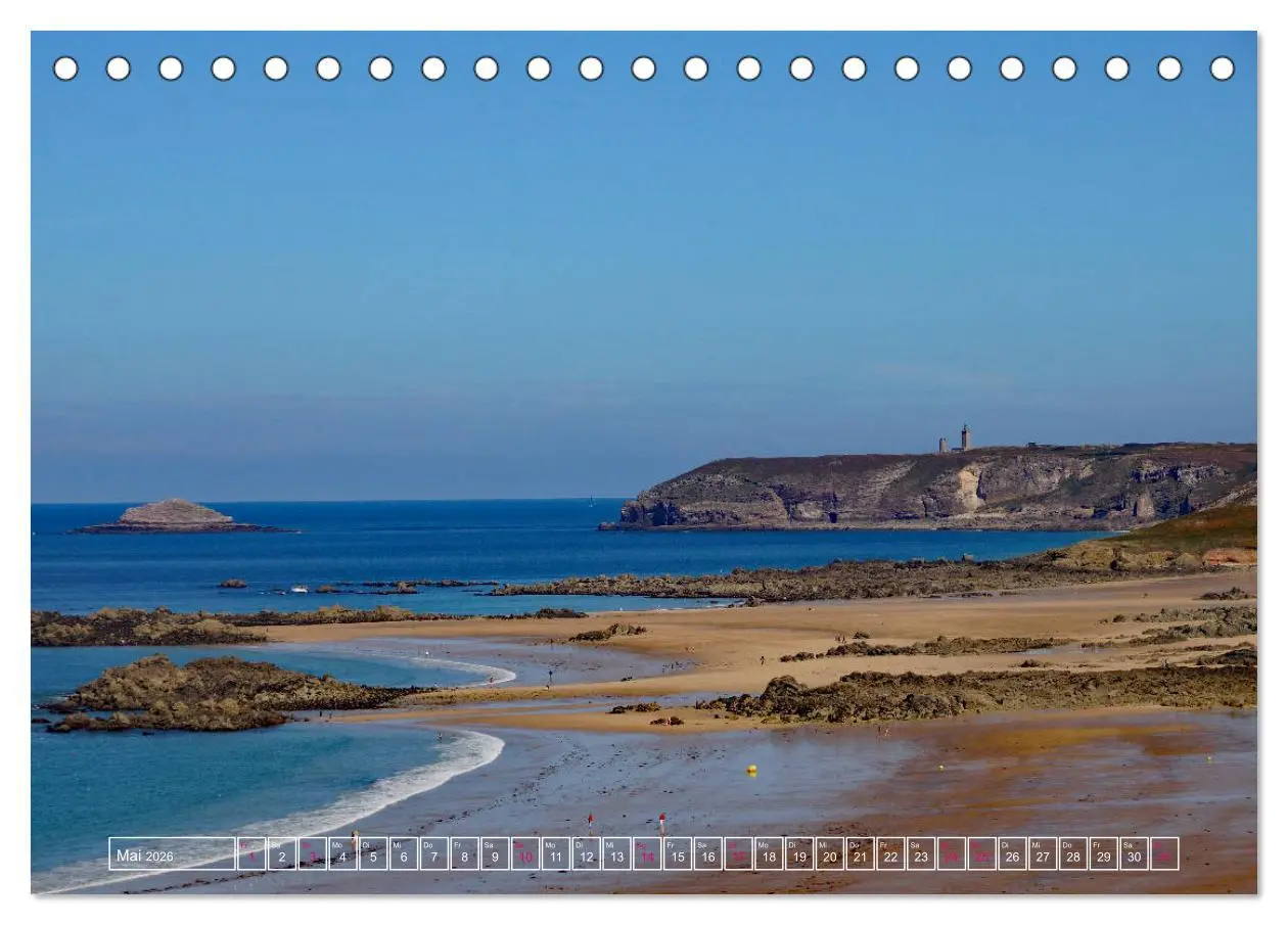 Bild: 9783457686546 | Anblicke und Ausblicke in der Bretagne (Tischkalender 2026 DIN A5...