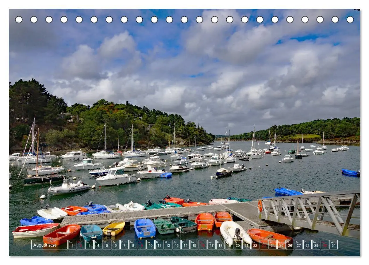 Bild: 9783457686546 | Anblicke und Ausblicke in der Bretagne (Tischkalender 2026 DIN A5...