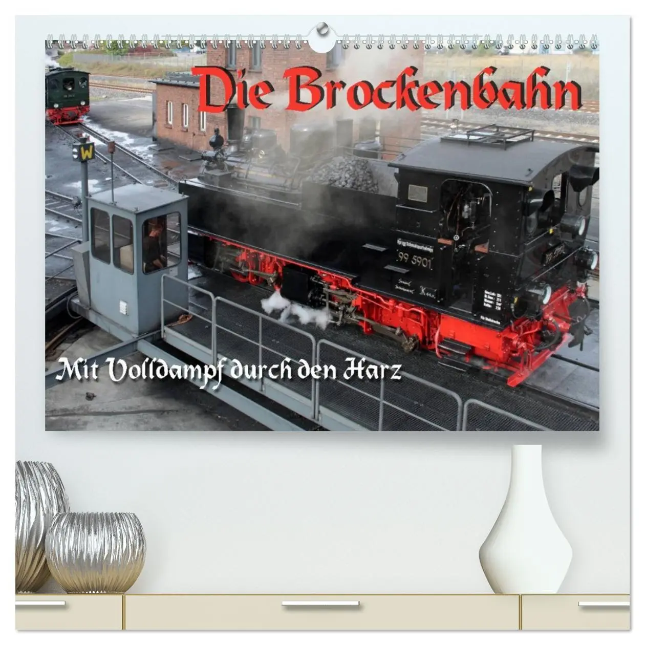 Cover: 9783516156546 | Die Brockenbahn - Mit Volldampf durch den Harz (hochwertiger...