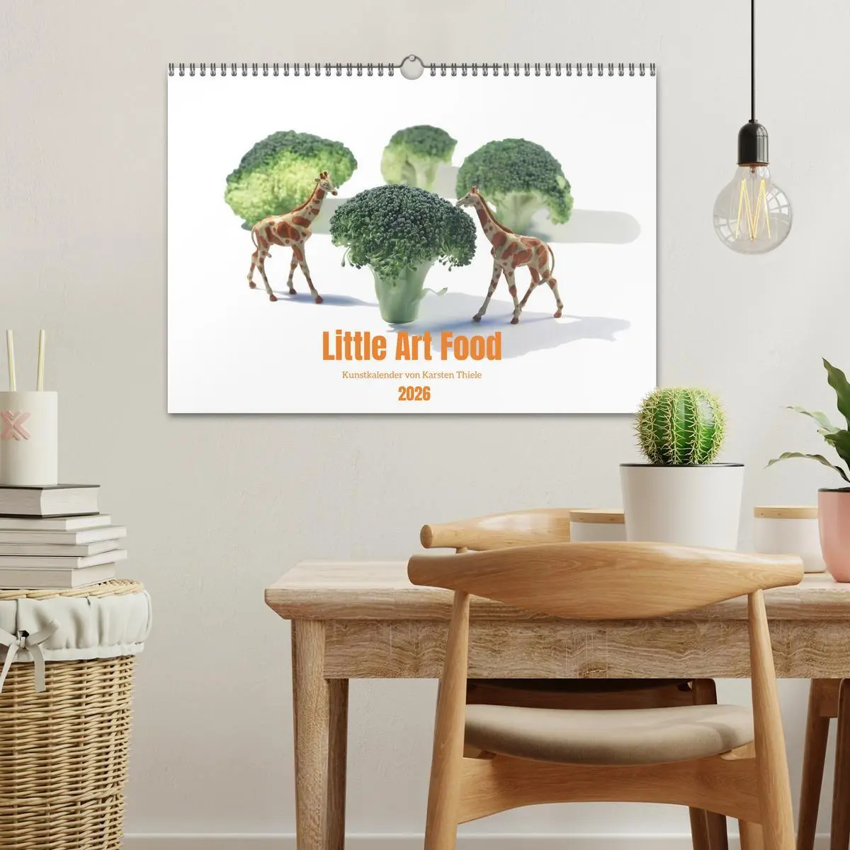 Bild: 9783516606546 | Little Art Food Kunstkalender (Wandkalender 2026 DIN A3 quer),...