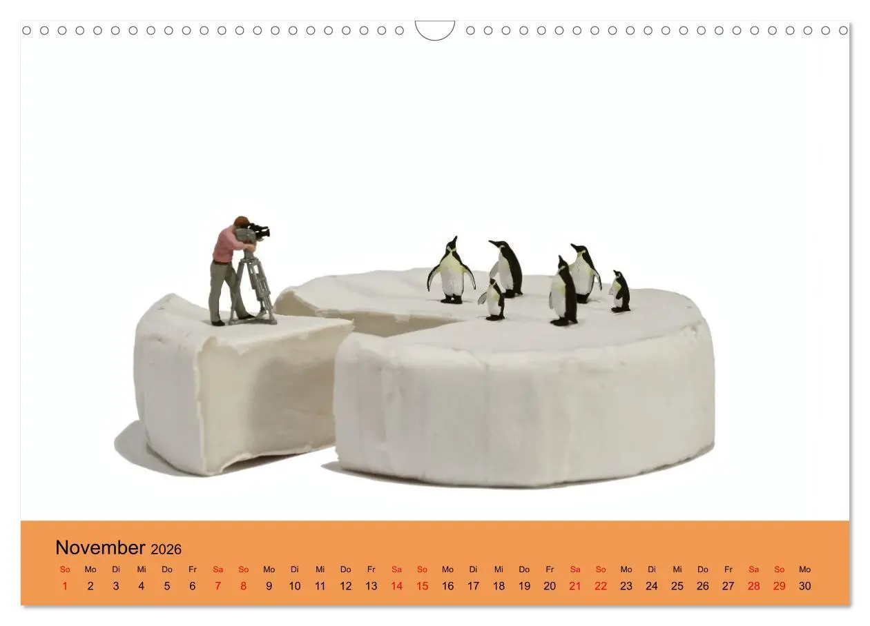 Bild: 9783516606546 | Little Art Food Kunstkalender (Wandkalender 2026 DIN A3 quer),...