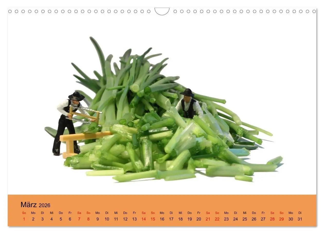 Bild: 9783516606546 | Little Art Food Kunstkalender (Wandkalender 2026 DIN A3 quer),...