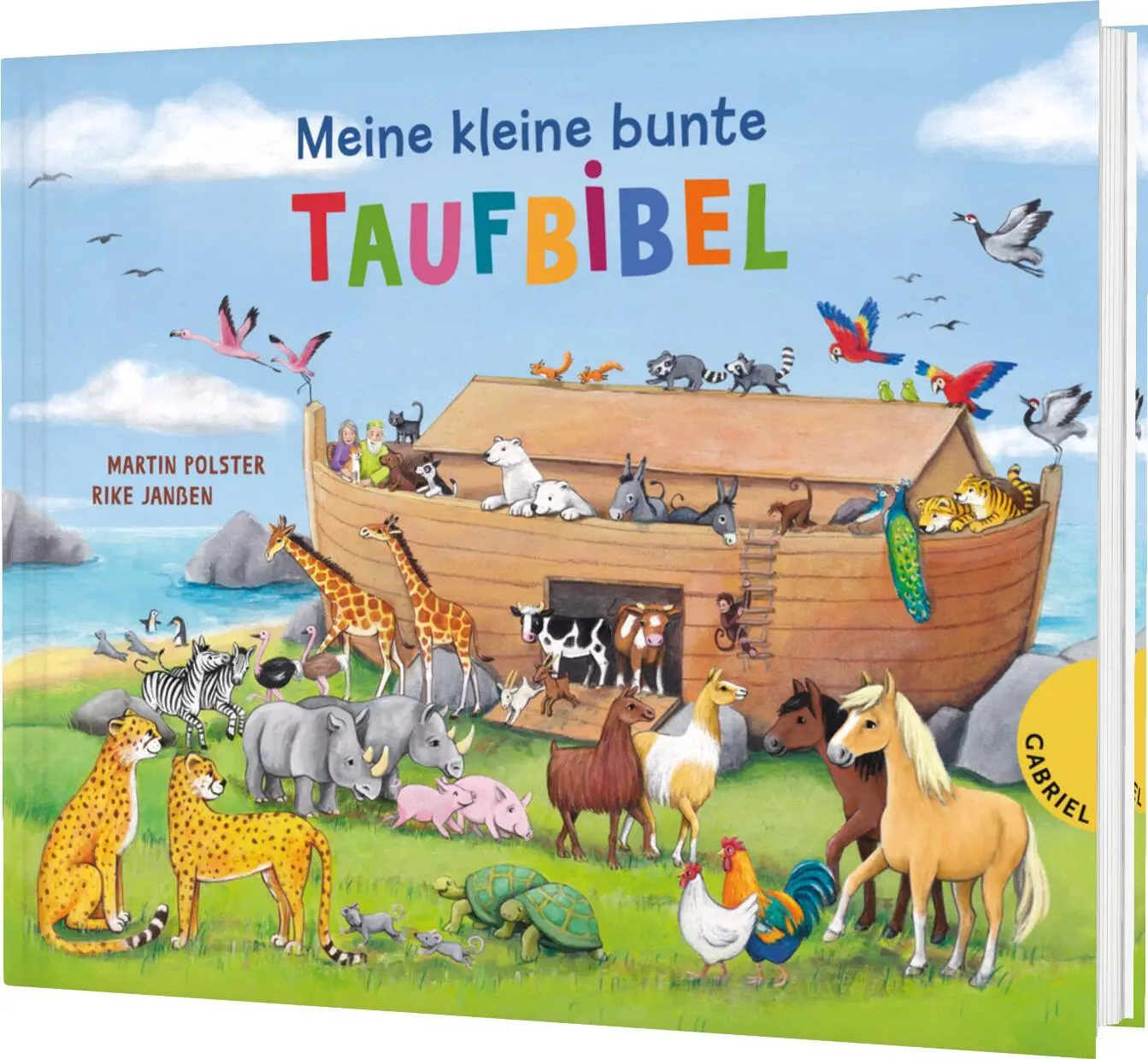 Cover: 9783522306546 | Meine kleine bunte Taufbibel | Taufgeschenk mit Widmungsseite | Buch