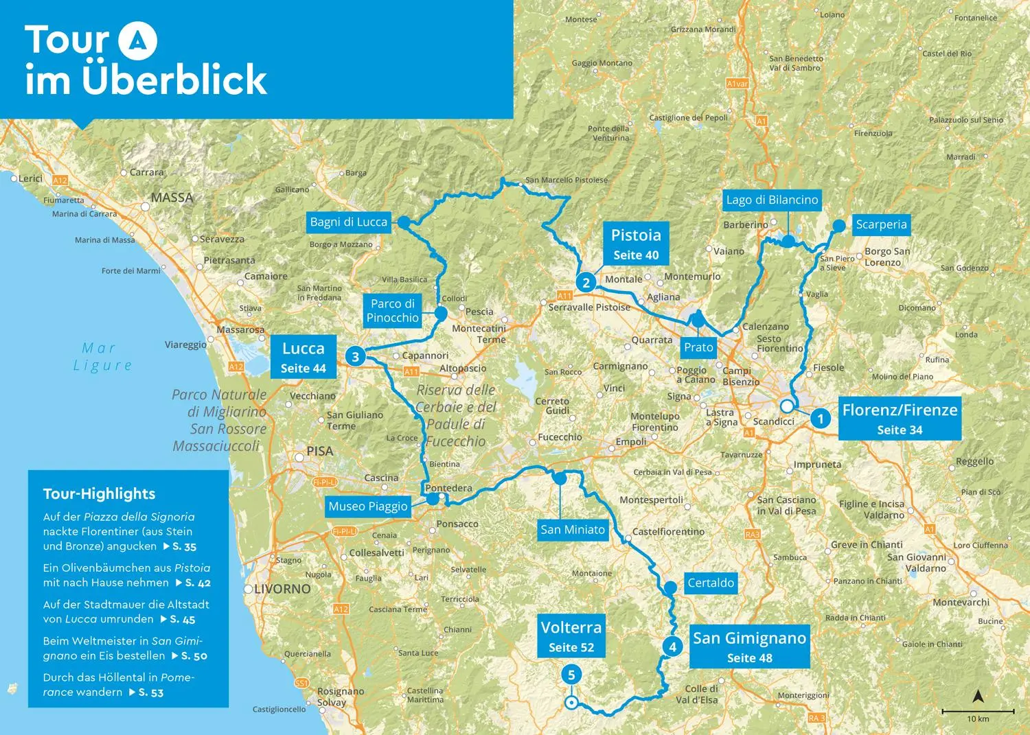 Bild: 9783575016546 | MARCO POLO Camper Guide Toskana, Umbrien &amp; Marken | Schnurrer | Buch