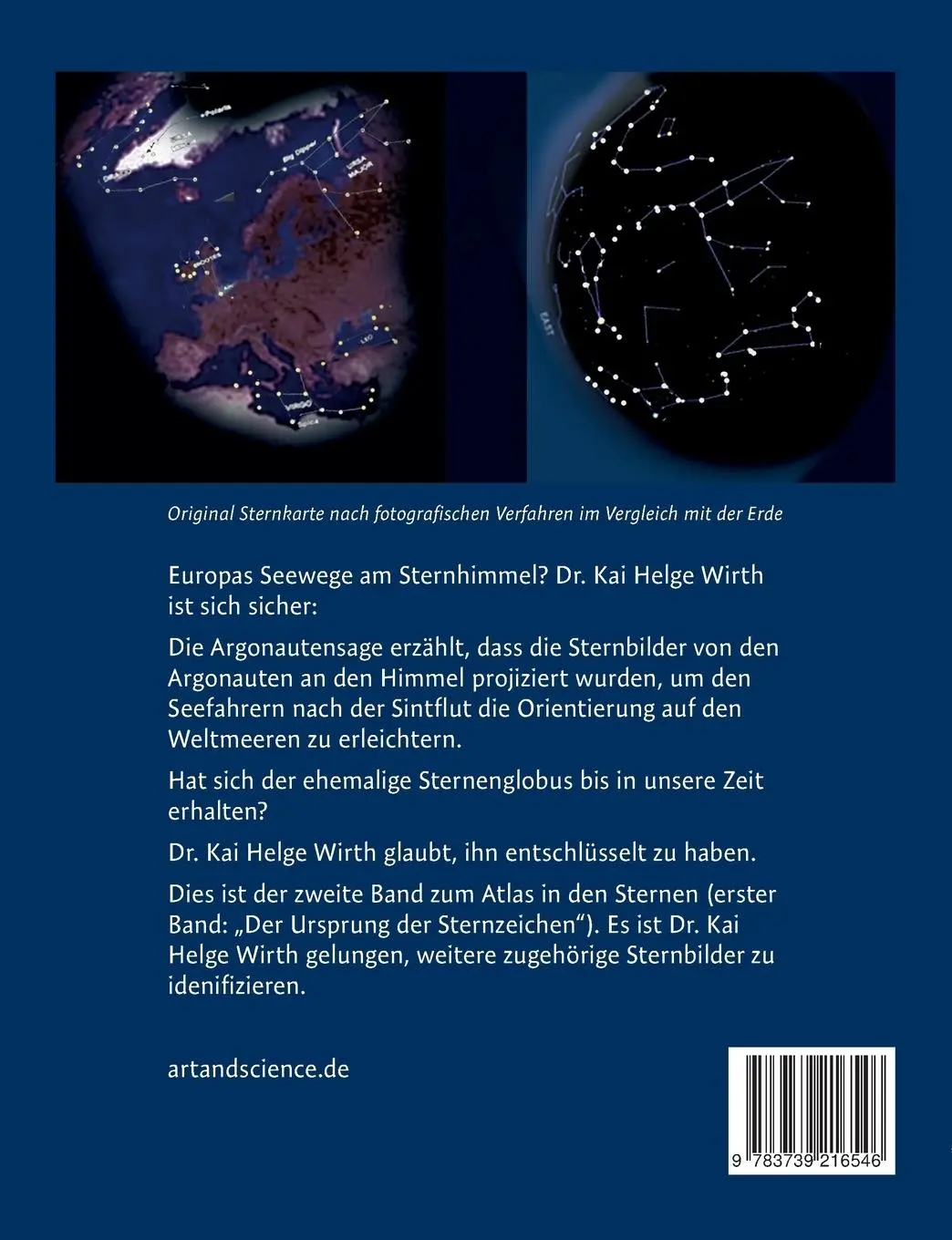 Rückseite: 9783739216546 | Sternbilder, Seewege am Himmel | Kai Helge Wirth | Taschenbuch | 2017
