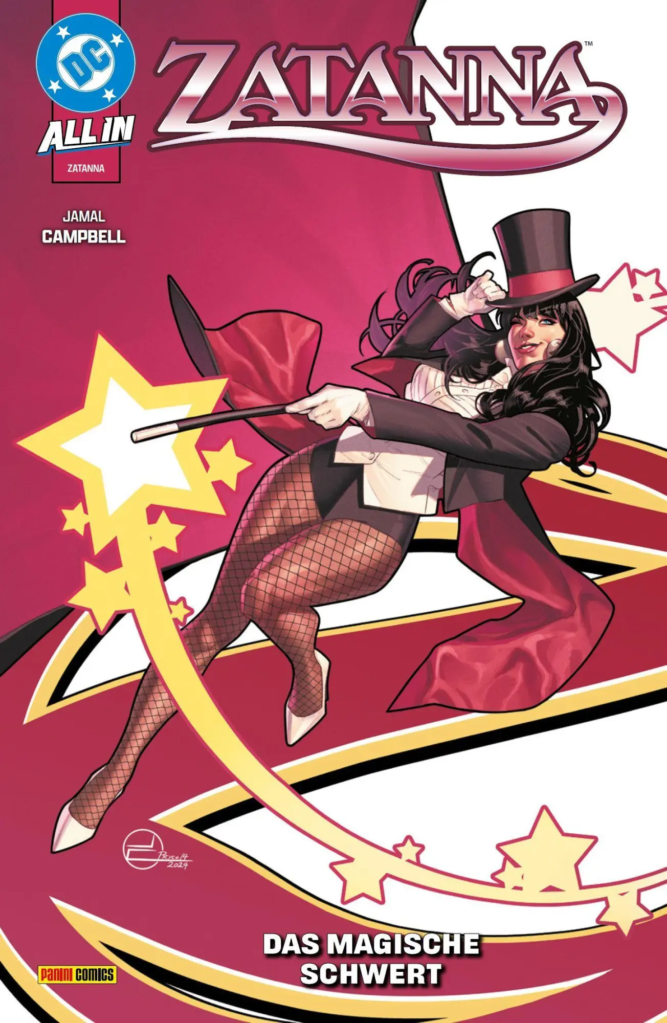 Cover: 9783741646546 | Zatanna | Bd. 1: Das magische Schwert | Jamal Campbell | Taschenbuch