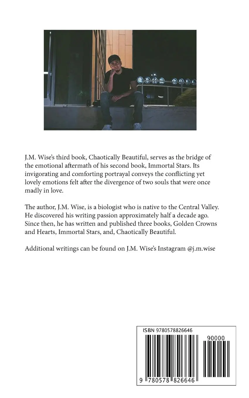 Rückseite: 9780578826646 | Chaotically Beautiful | J. M. Wise | Taschenbuch | Englisch | 2021