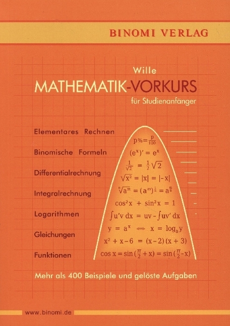 Cover: 9783446476646 | Mathematik-Vorkurs für Studienanfänger | Detlef Wille | Buch | 132 S.