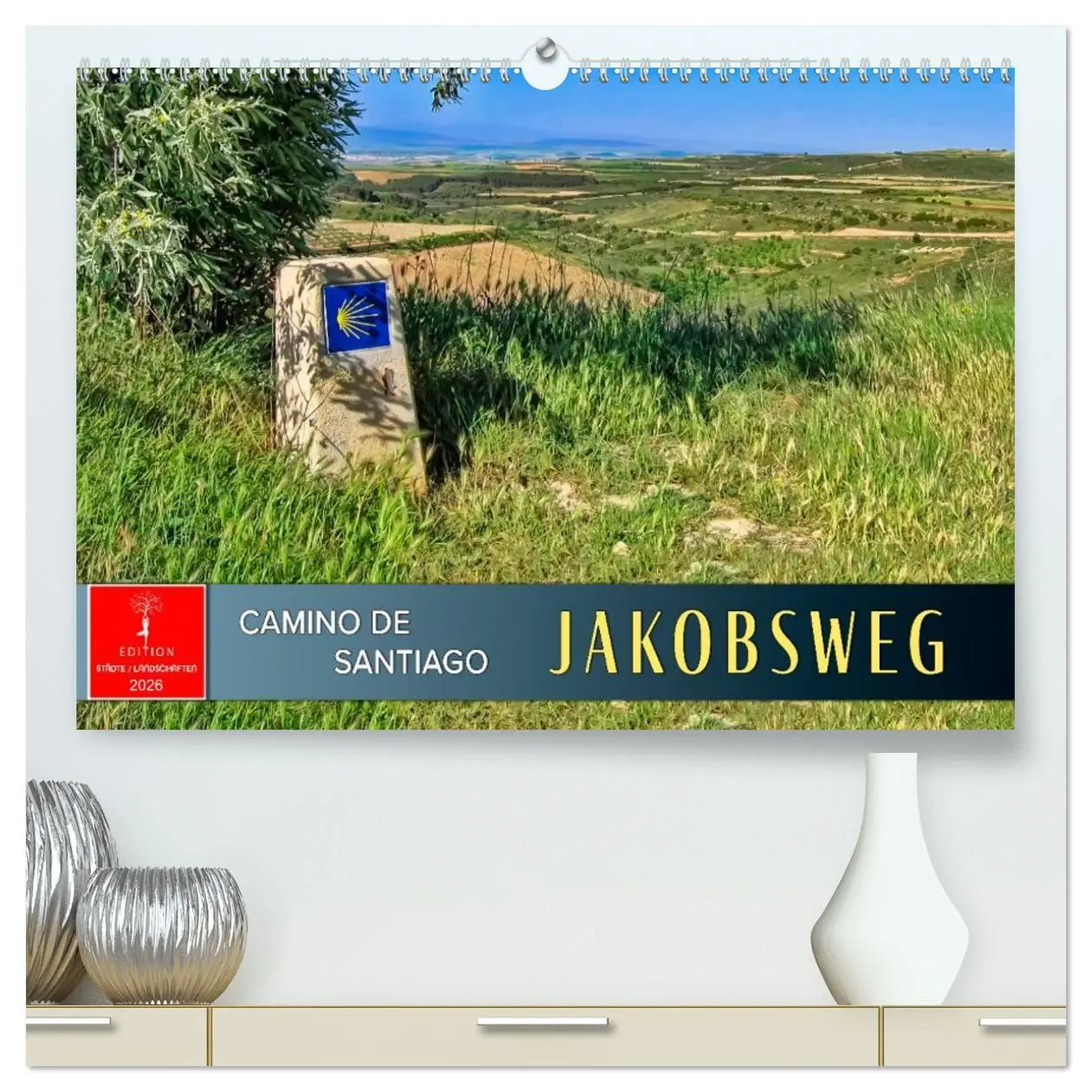 Cover: 9783457296646 | Camino de Santiago - Jakobsweg (hochwertiger Premium Wandkalender...