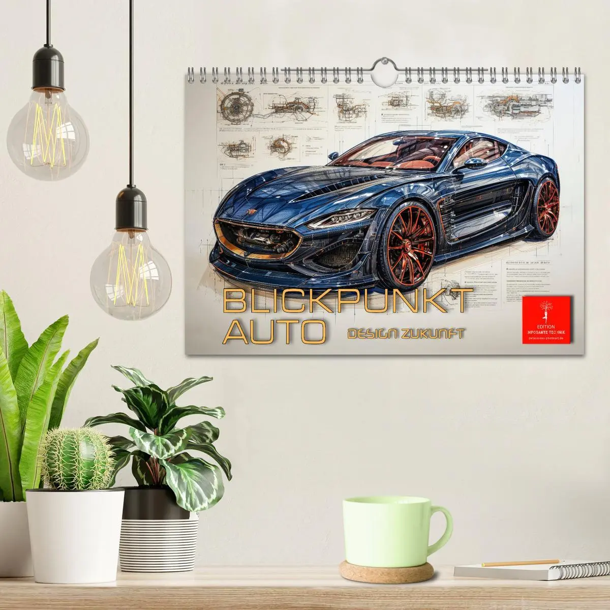 Bild: 9783457366646 | Blickpunkt Auto Design Zukunft (Wandkalender 2026 DIN A4 quer),...