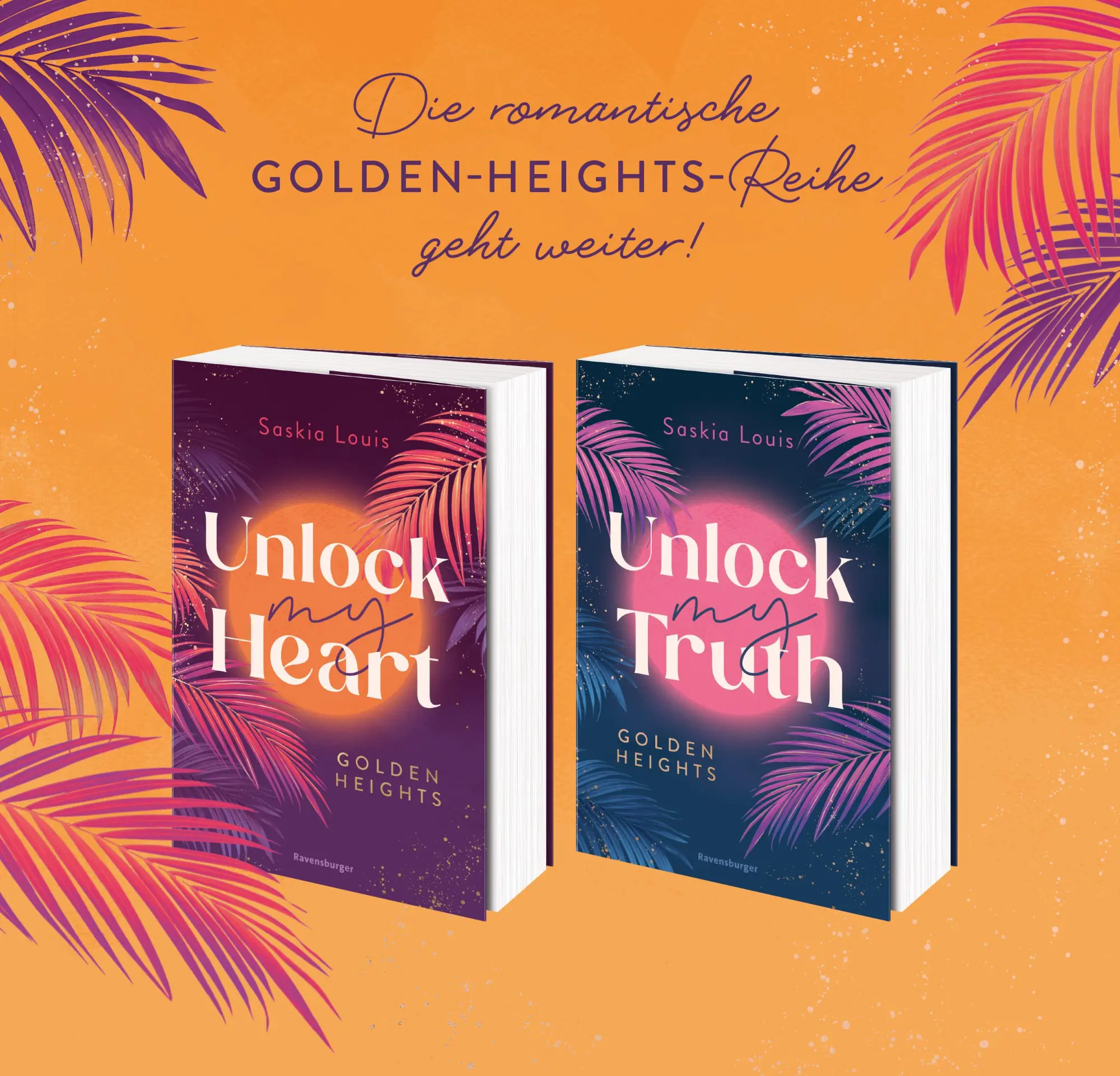 Bild: 9783473586646 | Golden-Heights-Reihe, Band 1 - Unlock My Heart | Saskia Louis | Buch