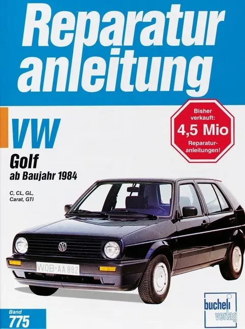 Cover: 9783716816646 | VW Golf 1,6/1,8 Liter (ab Baujahr 1984) | Buch | 187 S. | Deutsch