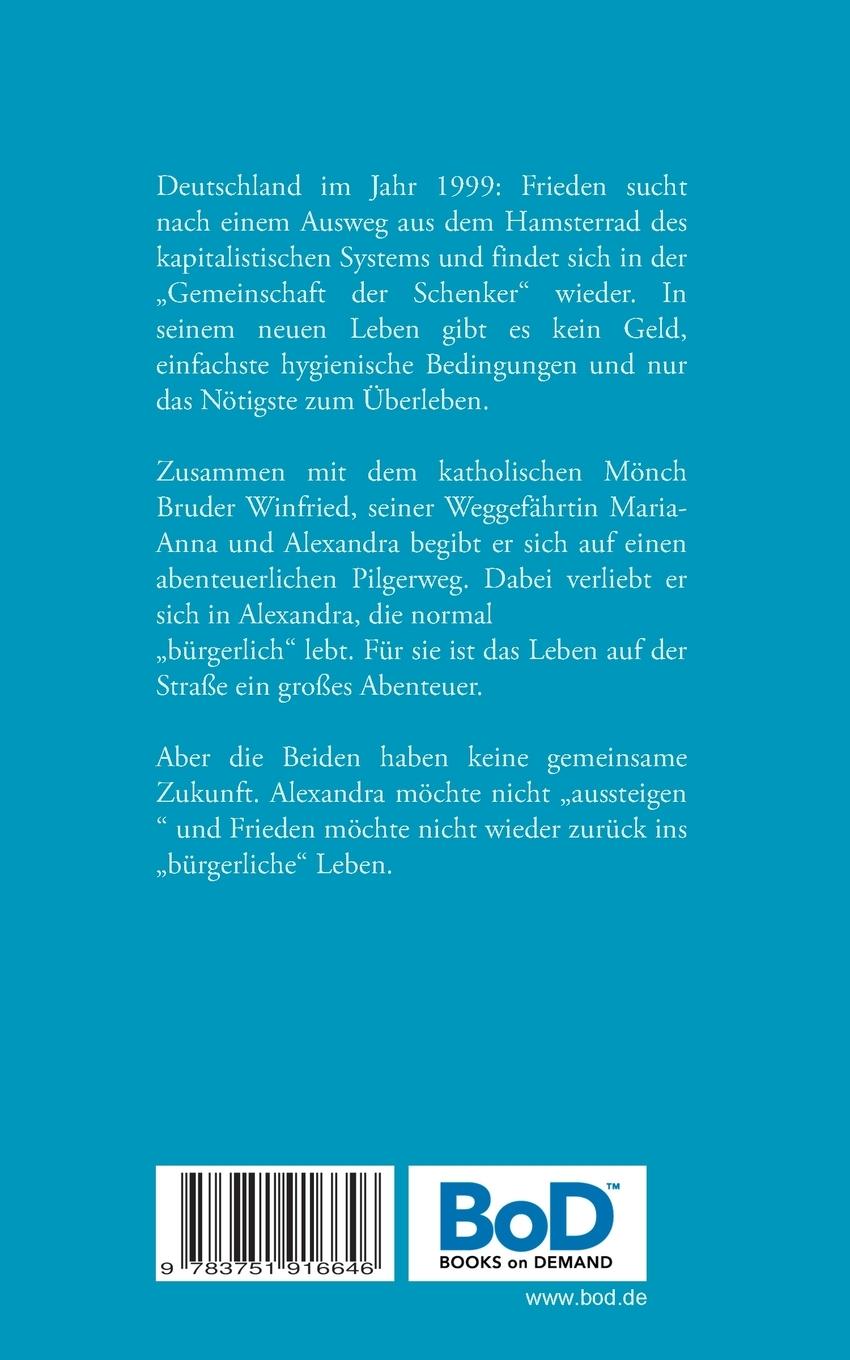 Rückseite: 9783751916646 | Pilgern ohne Geld | Frieden Schenker | Taschenbuch | 284 S. | Deutsch