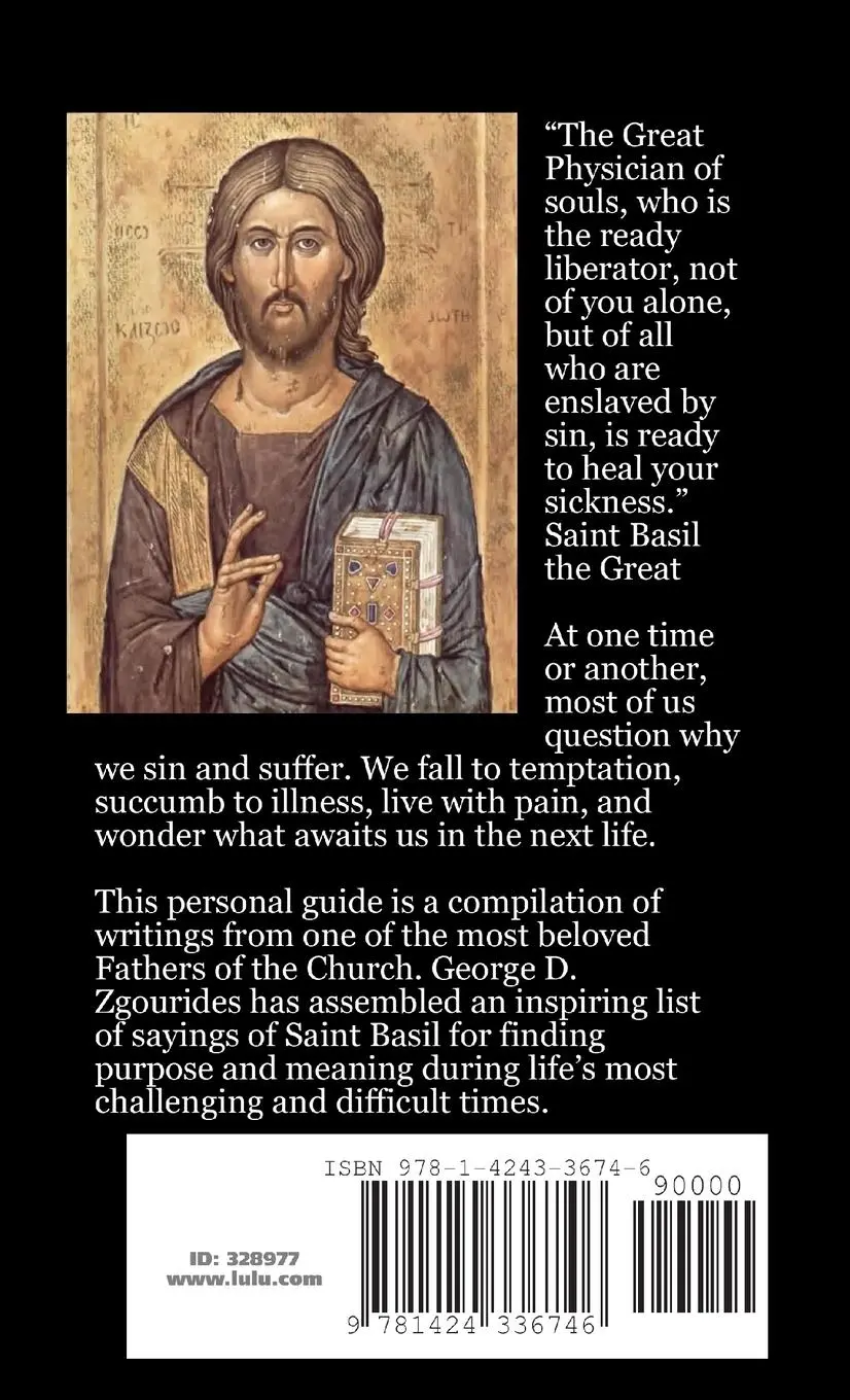 Rückseite: 9781424336746 | SAINT BASIL THE GREAT on Sin, Suffering, and Salvation | Zgourides
