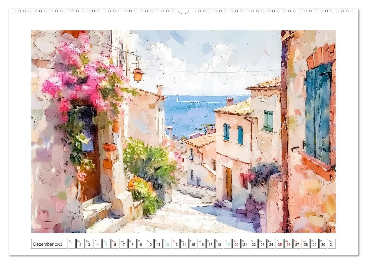 Bild: 9783457426746 | Mediterrane Landschaften (hochwertiger Premium Wandkalender 2026...