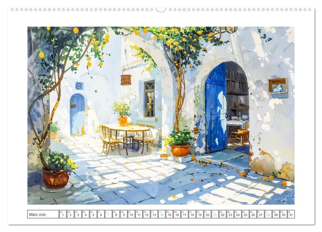 Bild: 9783457426746 | Mediterrane Landschaften (hochwertiger Premium Wandkalender 2026...