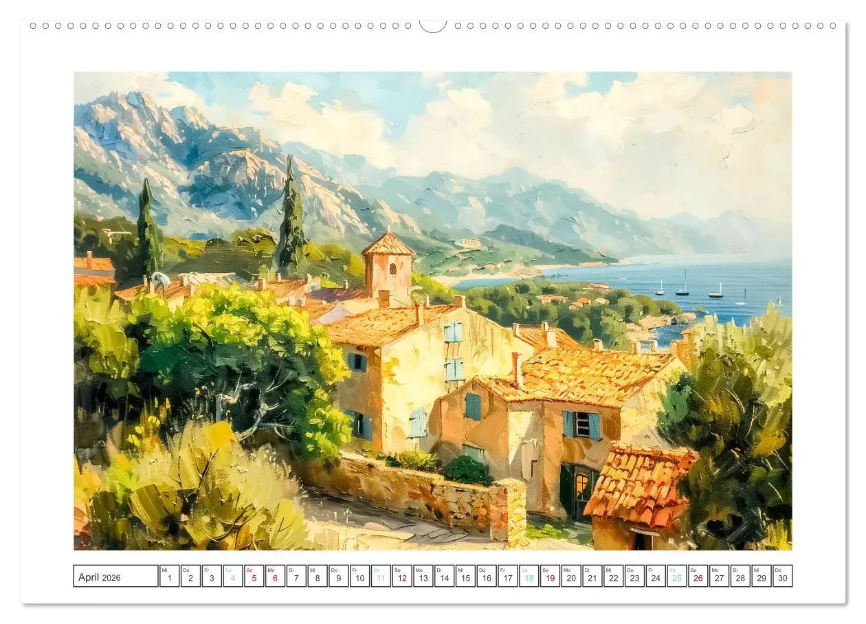 Bild: 9783457426746 | Mediterrane Landschaften (hochwertiger Premium Wandkalender 2026...