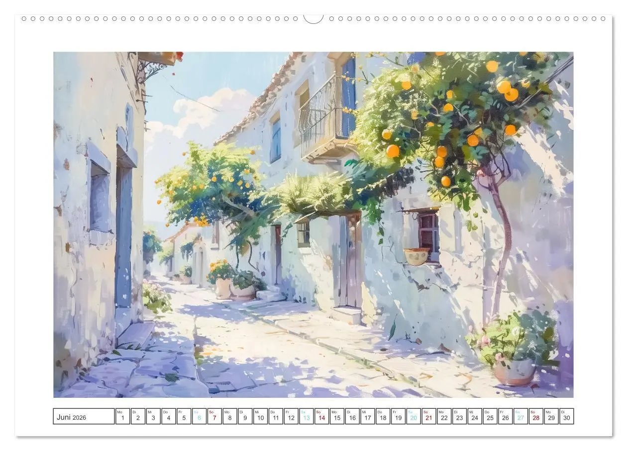 Bild: 9783457426746 | Mediterrane Landschaften (hochwertiger Premium Wandkalender 2026...